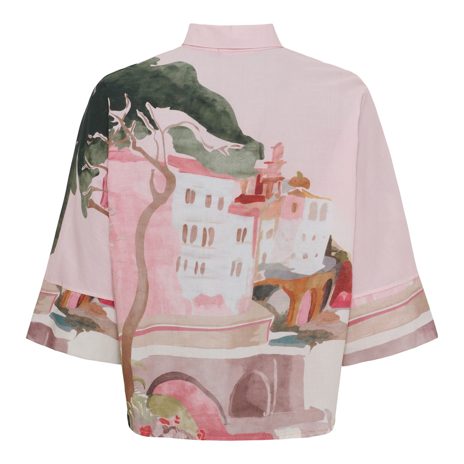 Marta du Chateau - Shirt cotton castle print