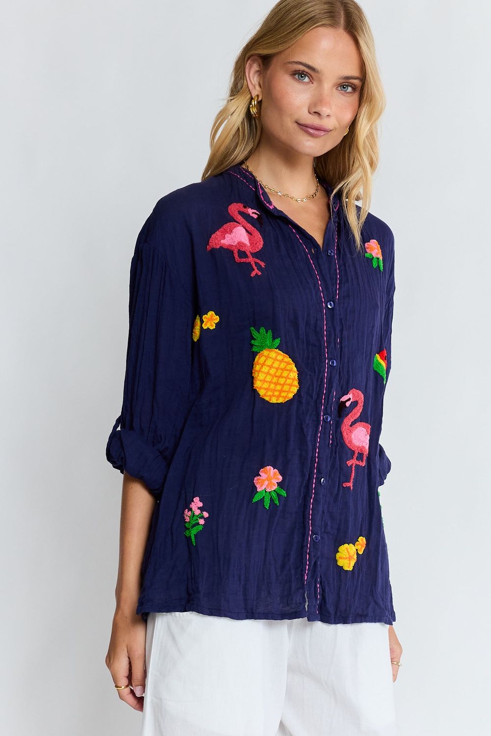 Lulalife - Shirt Florida flamingo