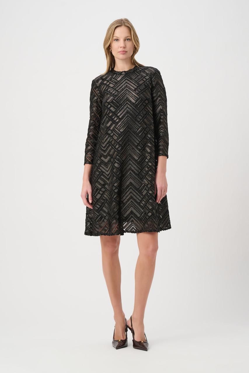JOSEPH RIBKOFF Dress geometric patterns with open back