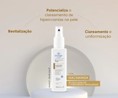 Tônico Facial Clareador - 120ml