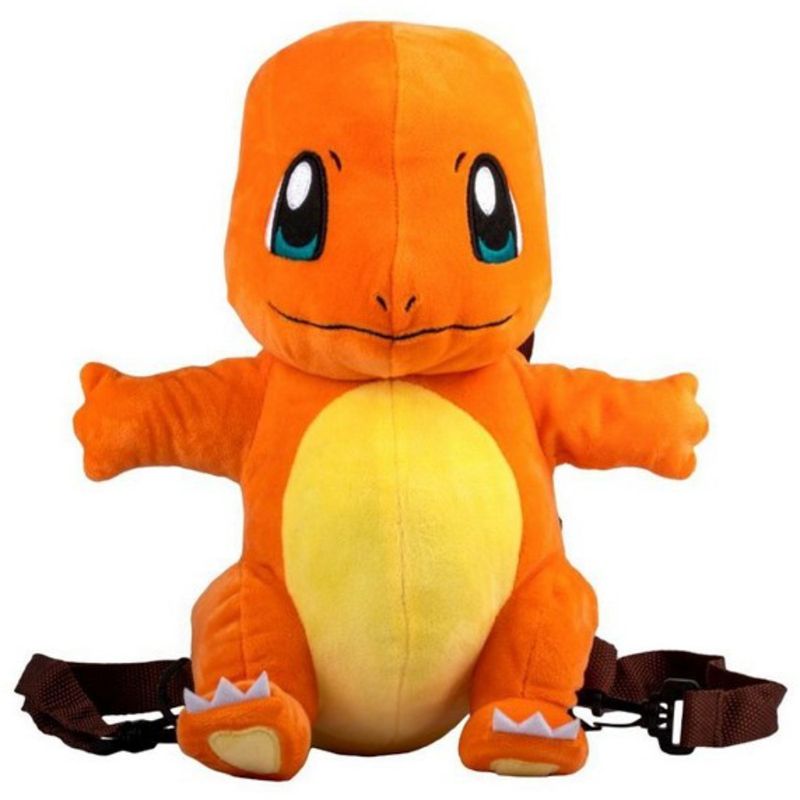 Pokemon Pluesch Rucksack 35cm - Glumanda