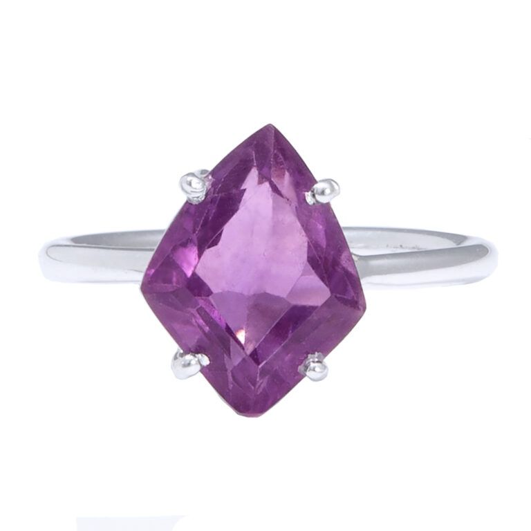 Amethyst Free Form Glitz Ring