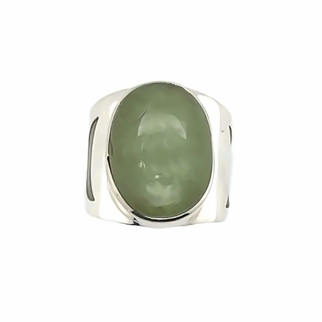 Green Kyanite Moonbeam Unisex Ring
