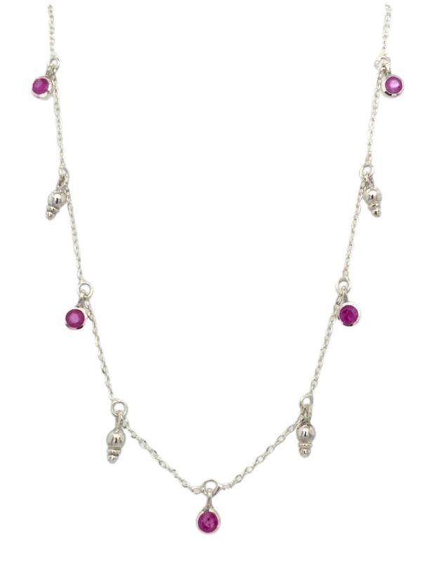 Precious Gems Mystic Moondrop Necklace