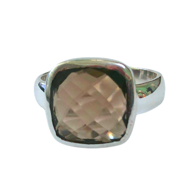 Smoky Quartz Fascination Ring