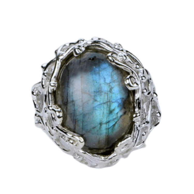 Labradorite Branching Out Ring