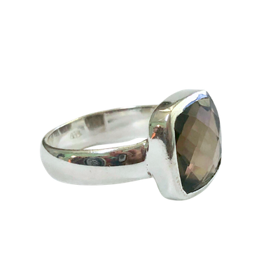 Smoky Quartz Fascination Ring