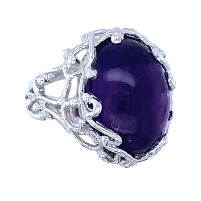 Amethyst Branching Out Ring