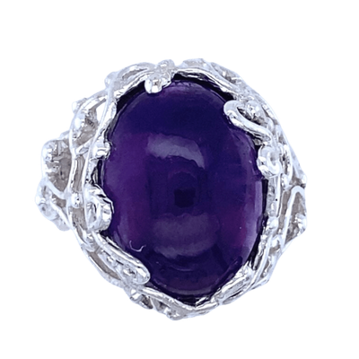 Amethyst Branching Out Ring