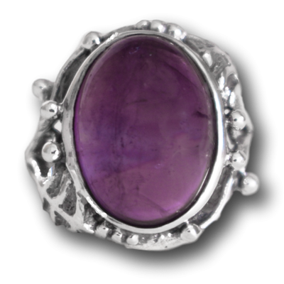 Amethyst Forest Ring