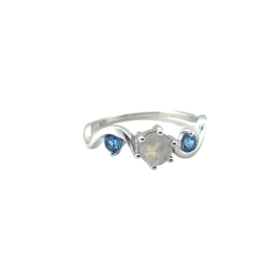 Moonstone Swiss Topaz Sweetness Ring