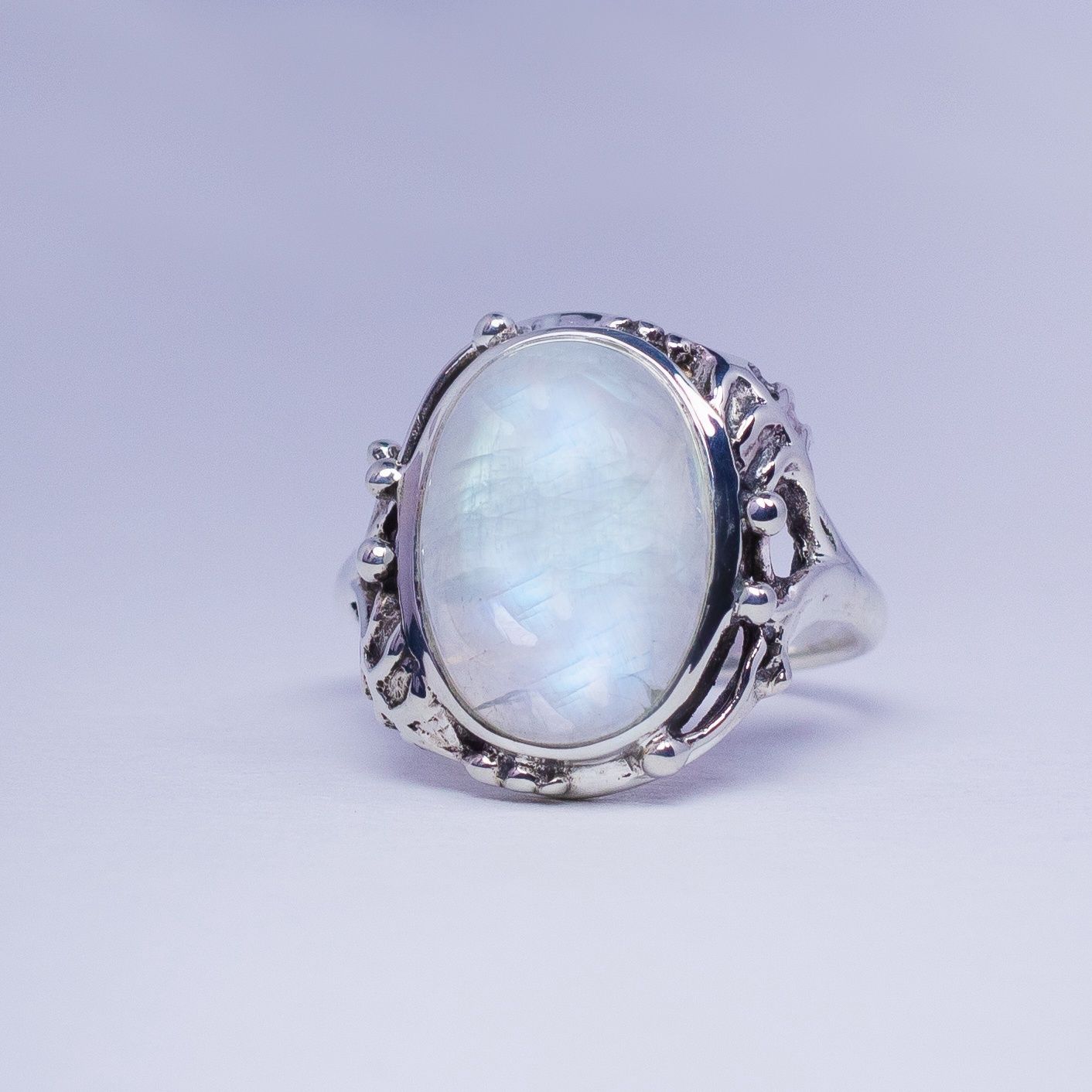 Moonstone Forest Ring