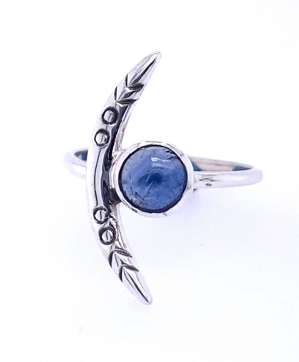 Kyanite La Luna Ring