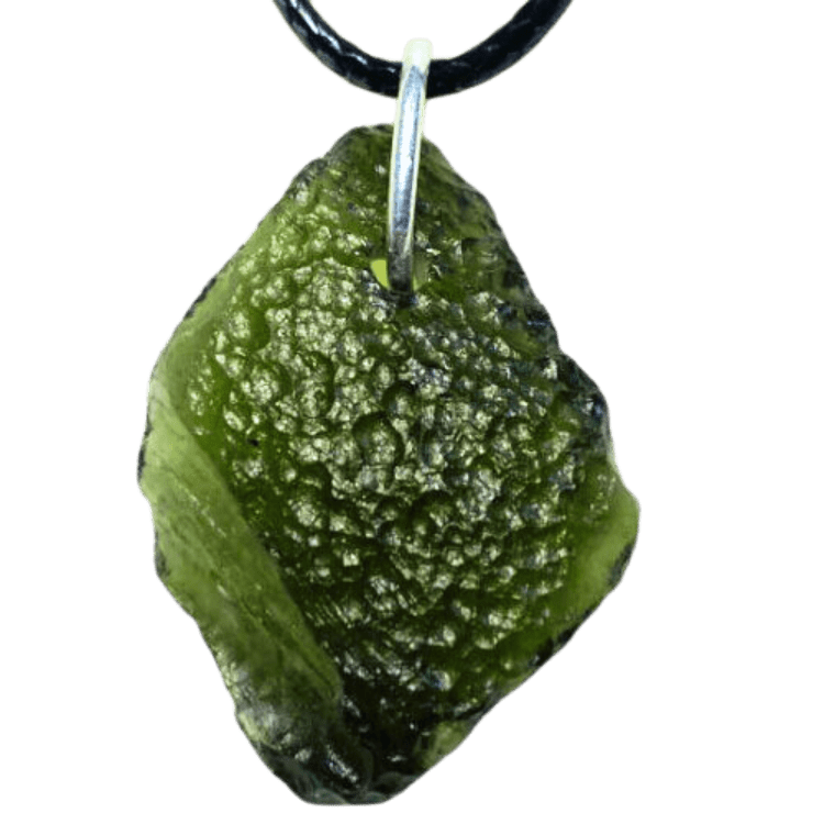 Moldavite Meteor Pendant