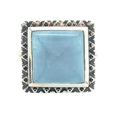 Aquamarine Age of Aquarius Ring