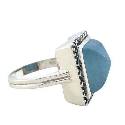 Aquamarine Age of Aquarius Ring