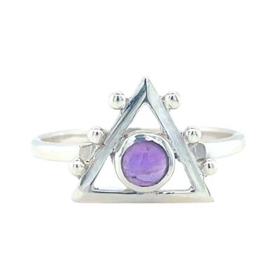 Amethyst Sacred Elements Ring
