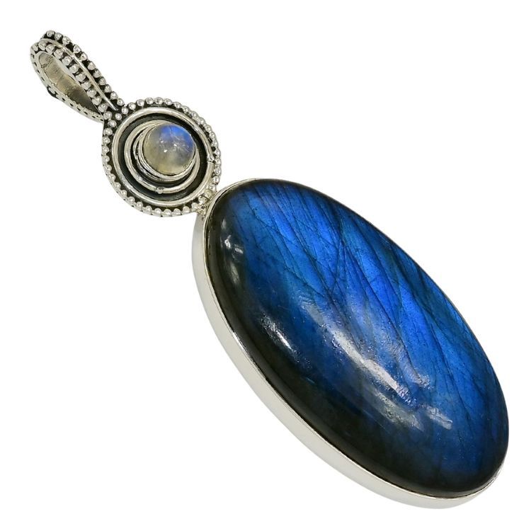 Labradorite Radhas Sacred Lake Pendant