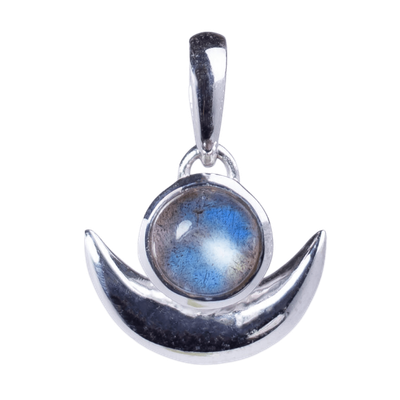 Crescent Moon Goddess Pendant
