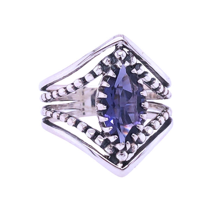 Iolite Shining Knightess Ring