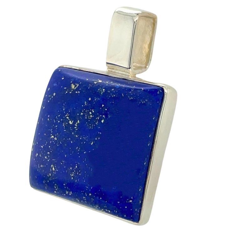 Lapis Lazuli Bold Unisex Pendant