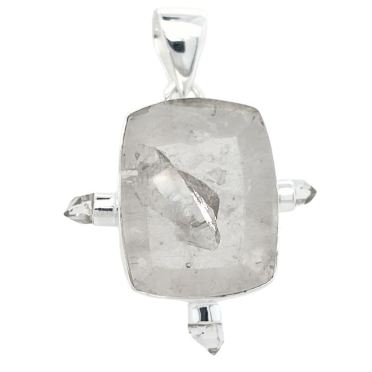 Manifesting Crystal Compass Pendant