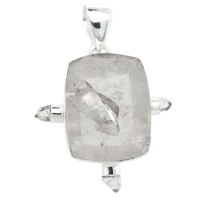 Manifesting Crystal Compass Pendant