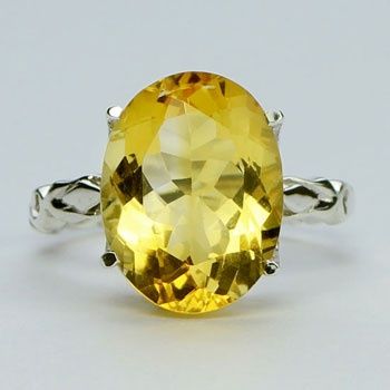 Citrine Romancing the Stone Ring