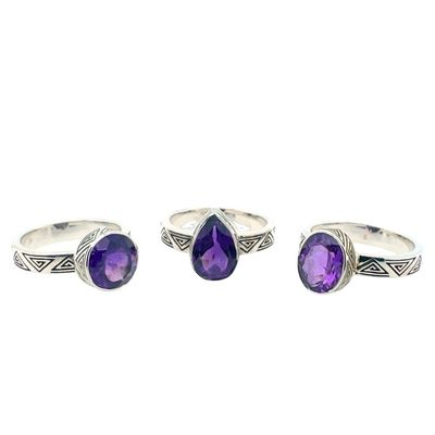 Amethyst Insights Ring