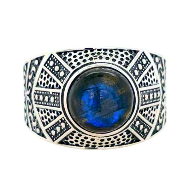 Labradorite Thor's Thunder Ring