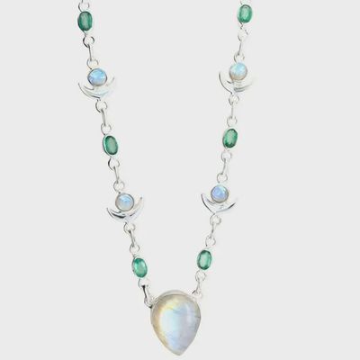 Aphrodite's Passion Kyanite Necklace