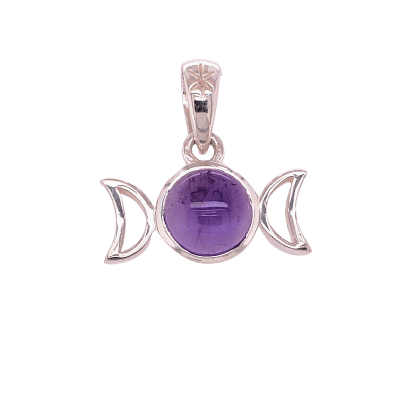 Triple Goddess Moon Magic Pendant