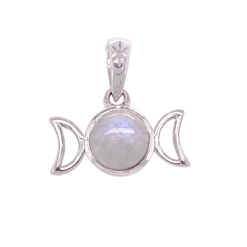 Triple Goddess Moon Magic Pendant