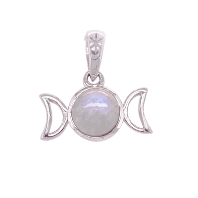 Triple Goddess Moon Magic Pendant
