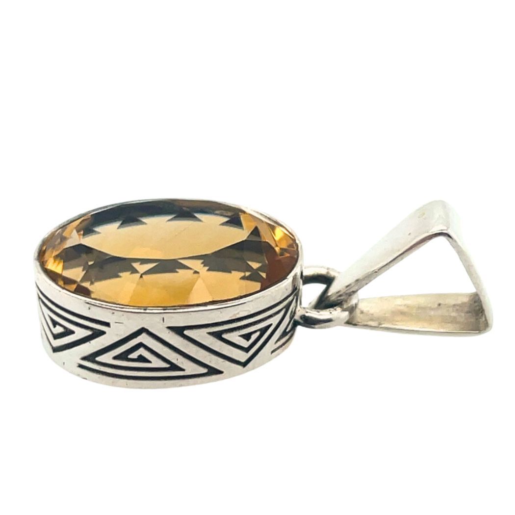 Citrine Success Pendant