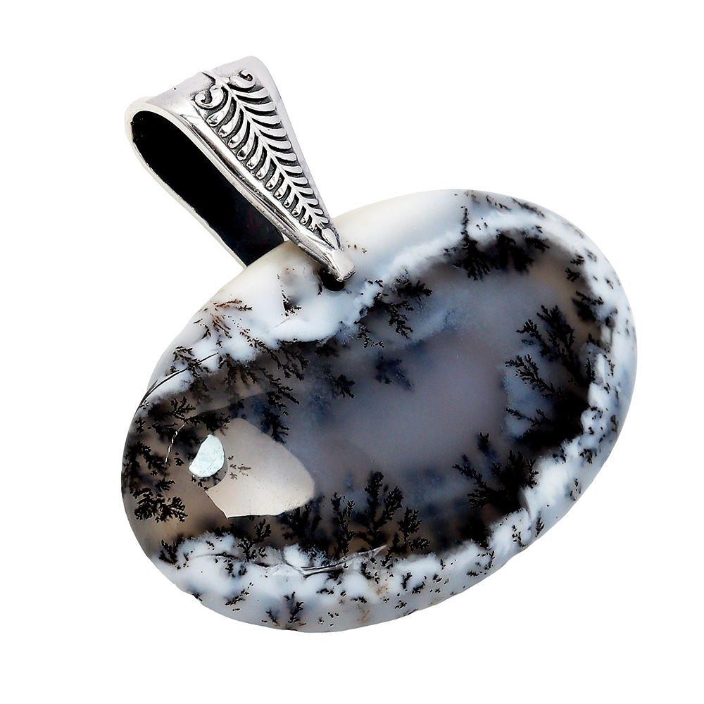 Merlinite Scenic Art Pendant
