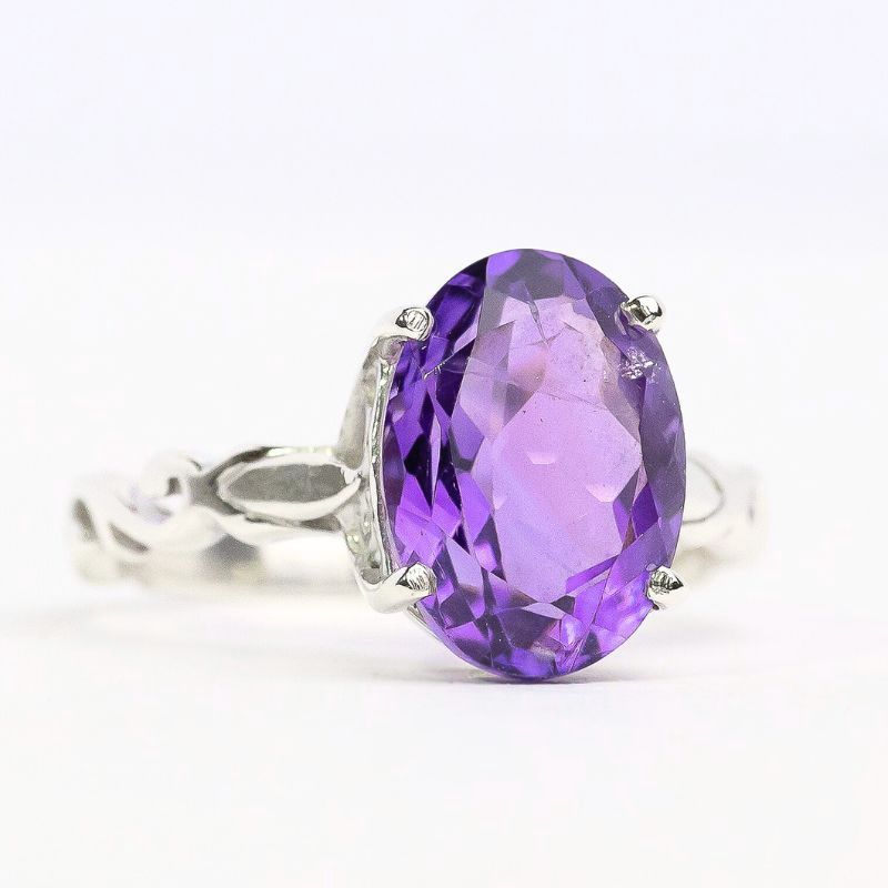 Amethyst Romancing The Stone Ring