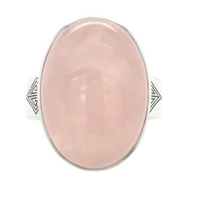 Rose Quartz Serenade Ring