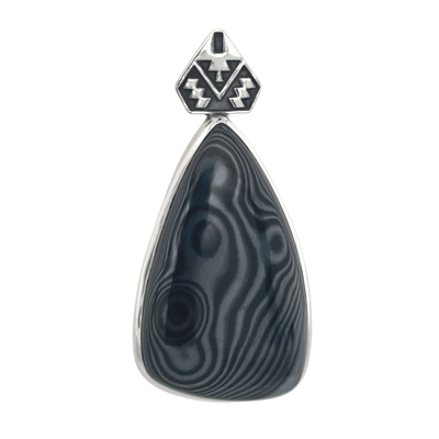 Psilomelane Gallant Protection Pendant