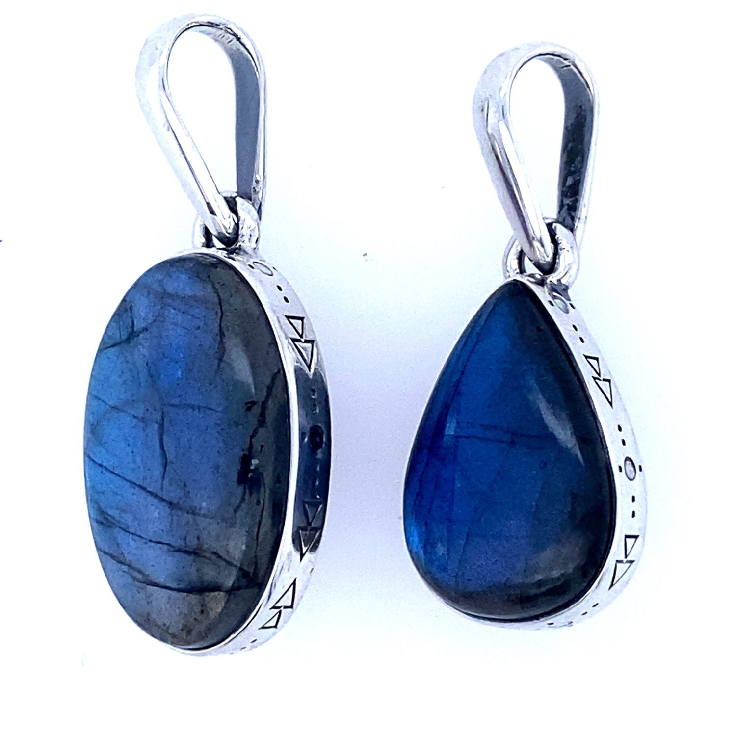 Labradorite Warrior Pendant