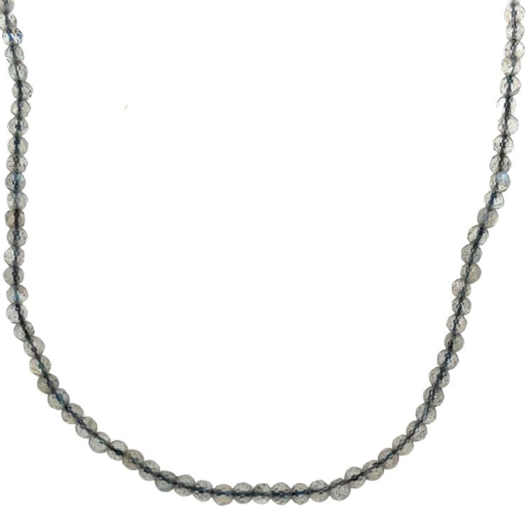 Sparkling Gemstone Bead Necklace