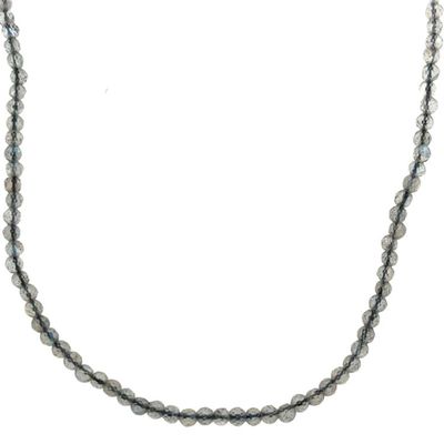 Sparkling Gemstone Bead Necklace