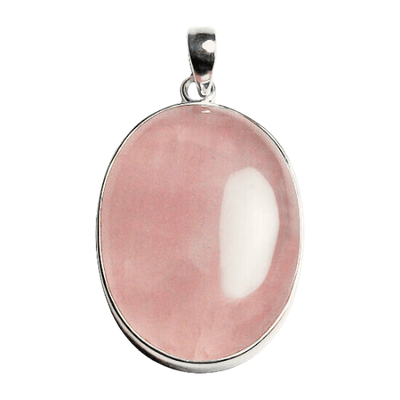 Rose Quartz Precious Pendant