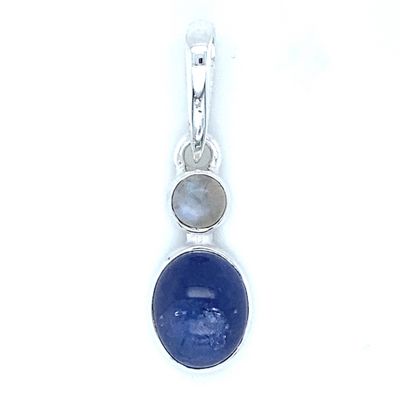 Tanzanite Moonstone Tune In Pendant