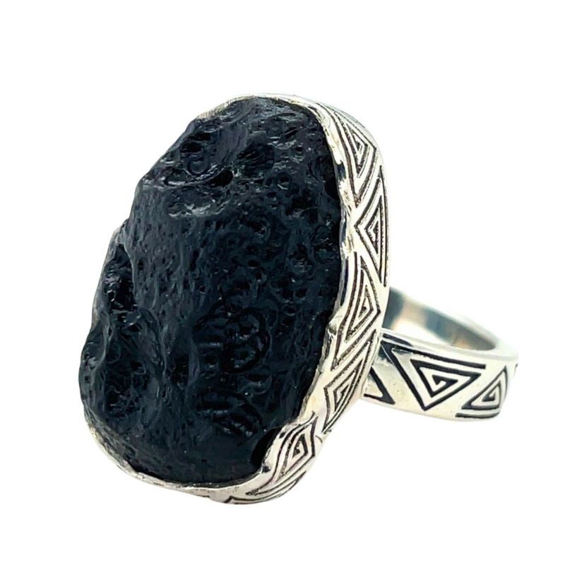 Tektite Outer Space Unisex Ring