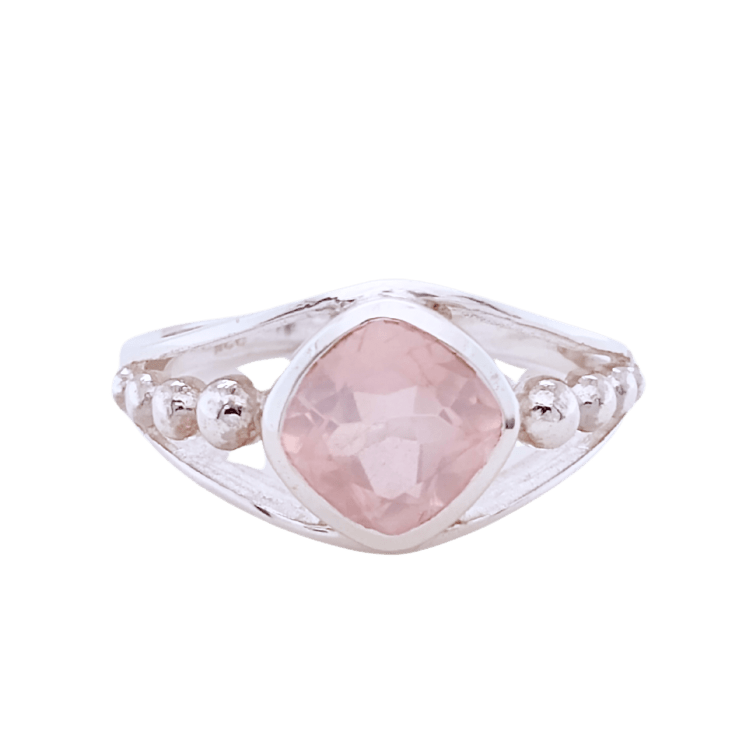 Rose Quartz Well Wisher Ring