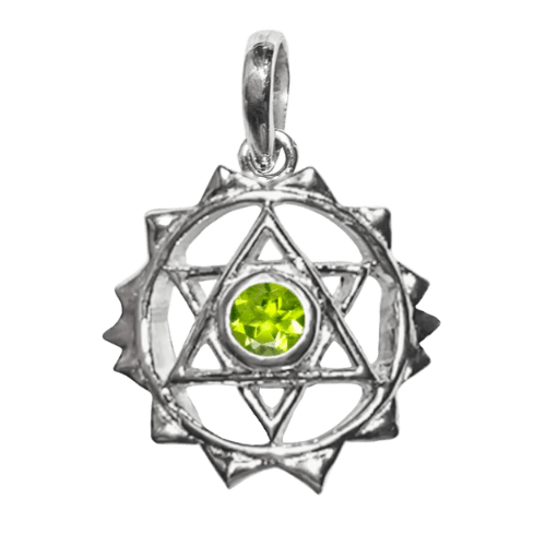 Peridot Heart Chakra Pendant