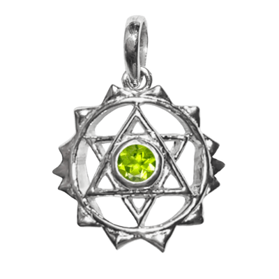 Peridot Heart Chakra Pendant