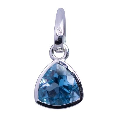 Topaz Swiss Blue Pendant