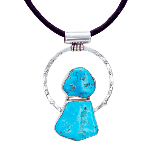 Turquoise Super Power Tribe Pendant